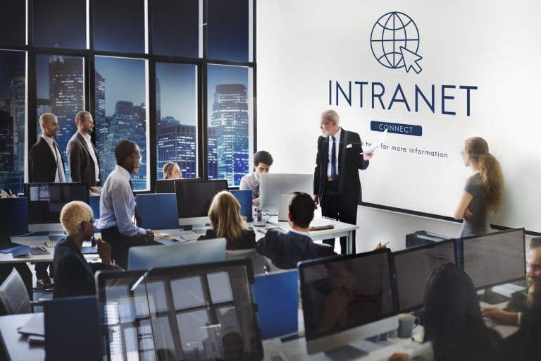 Benefits of an intranet to an organization